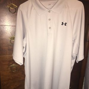 Grey Under Armour Polo